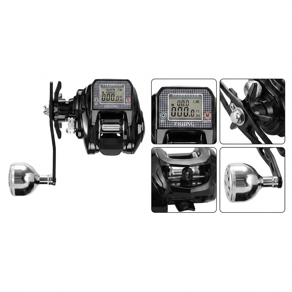 Fly Reel - De S200 digitale baitcasting-molen zorgt voor