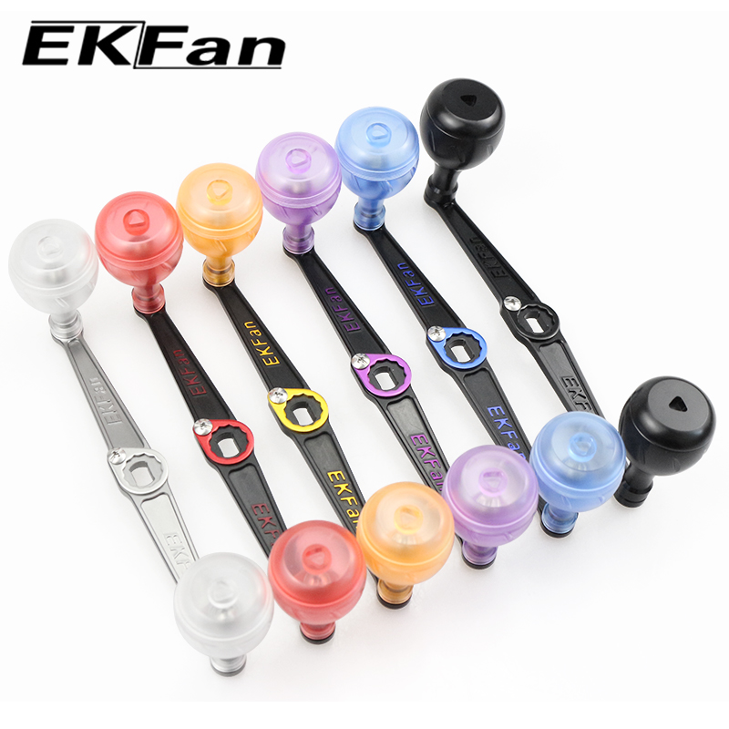 Trolling Reel - EKFan 130MM Ultralight Legering Handgrepen 22G