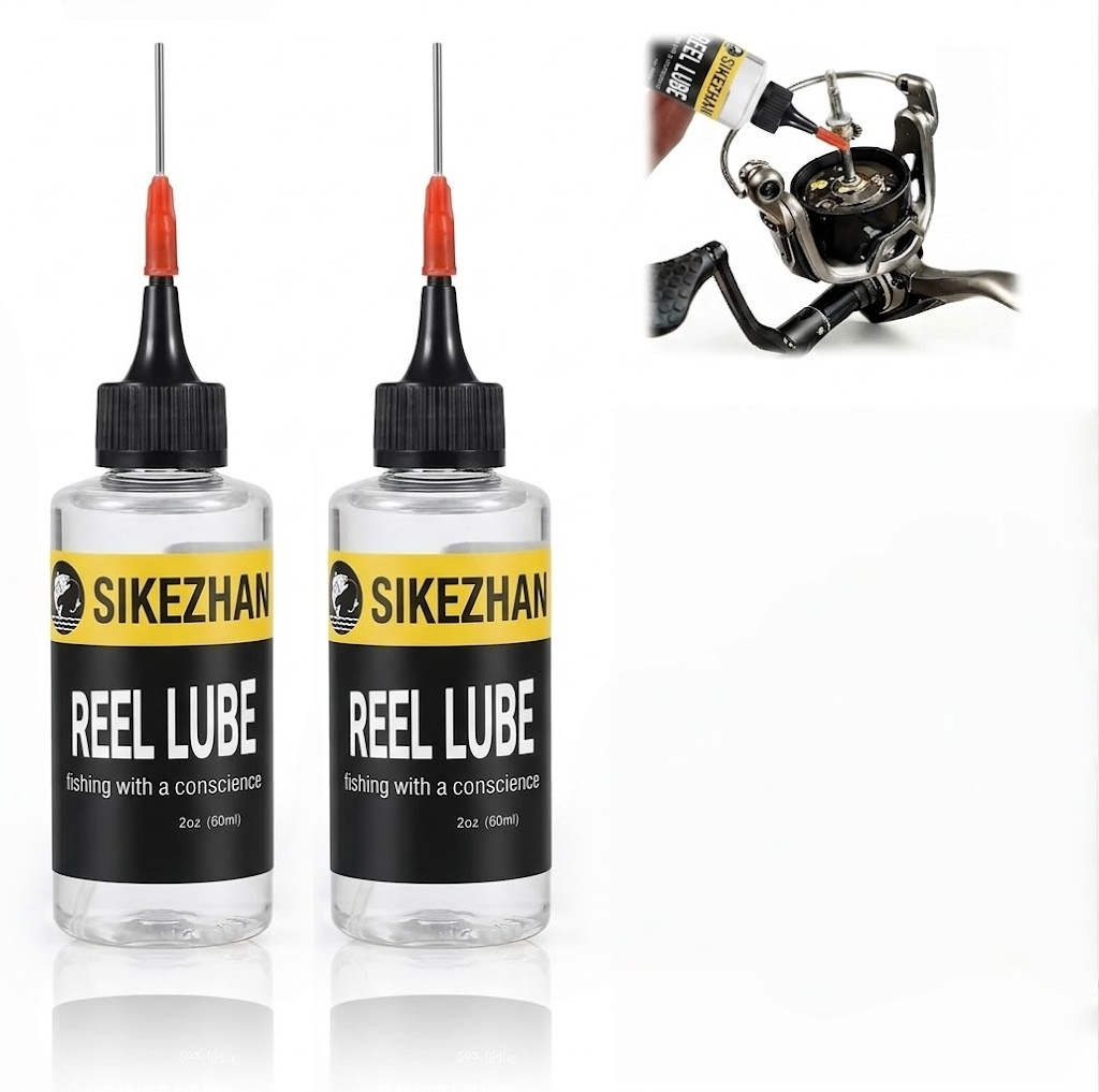 Reel Grease - SIKEZHAN 60ml Visserijmolen Smeerolie met Naaldneusapplicator