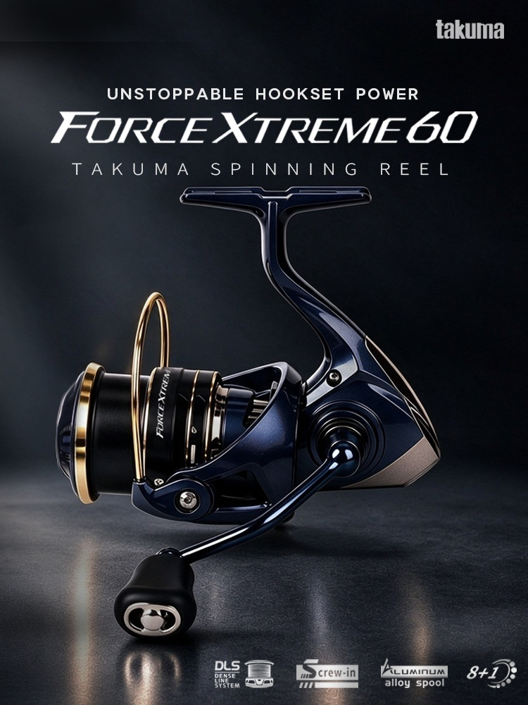 TAKUMA FX60 Standaard Spinheng - Trolling Reel recensie en prijs