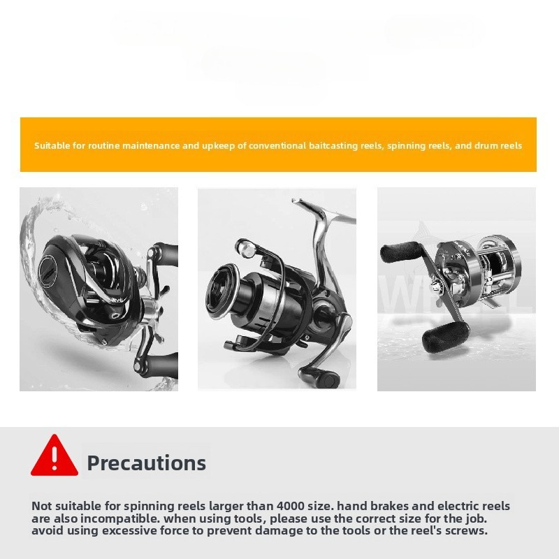 Onderhoudssleutelset voor vism - Reel Repair Kit recensie en prijs